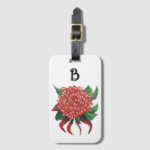 Blume Waratah Gepäckanhänger
