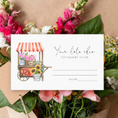 Blume Warenkorb - Vorstellungen Datum Nacht \ Datu Begleitkarte