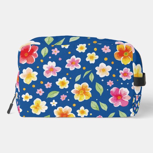 Blume Waschbeutel (Rückseite)