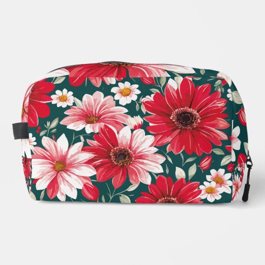 Blume Waschbeutel (Vorderseite)