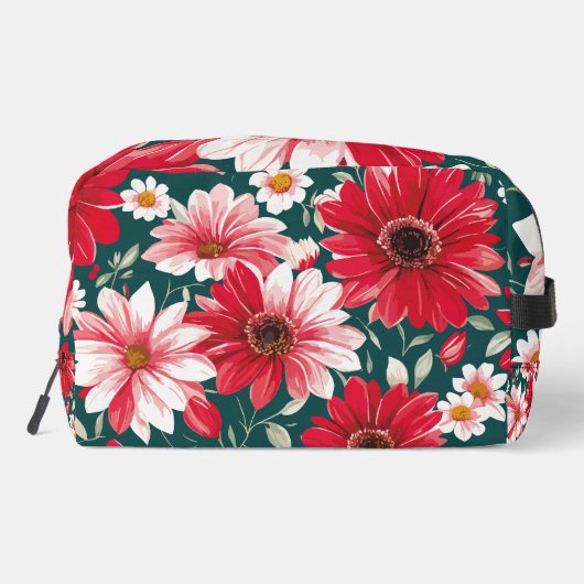 Blume Waschbeutel (Rückseite)