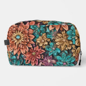 Blume Waschbeutel (Vorderseite)