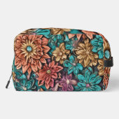 Blume Waschbeutel (Rückseite)