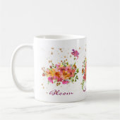 Blume Wasser Farbe Helle Gold Tasse Kaffee (Links)