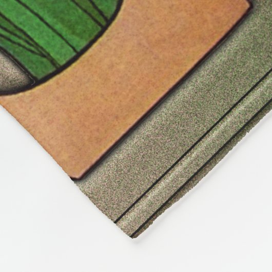 Blume Wasser von Élisabeth Sonrel Fleecedecke (Ecke)