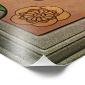 Blume Wasser von Élisabeth Sonrel Fotodruck (Ecke)