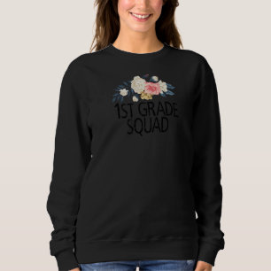 Blume Wasserfarbe 1. Sweatshirt