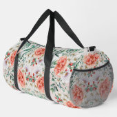 Blume Wasserfarbe Duffle Bag (Rechte Ecke)