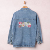 Blume Wasserfarbe Jeansjacke (Hangar)