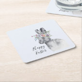 Blume Wasserfarbe Ostern Rechteckiger Pappuntersetzer (angewinkelt)