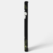 Blume Wasserfarbe Weißer Kosmos Botanische Malerei Samsung Galaxy Hülle (Linke Seite)