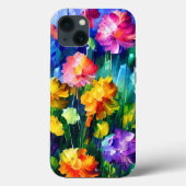 Blume Wasserfarben Case-Mate iPhone Hülle (Rückseite)