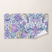 Blume Wasserfarben Frische Pasta machen Handtuch (Handtuch)