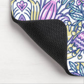 Blume Wasserfarben Frische Pasta machen Mousepad (Ecke)