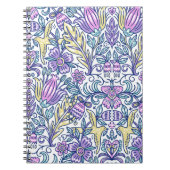 Blume Wasserfarben Frische Pasta machen Notizblock (Vorderseite)