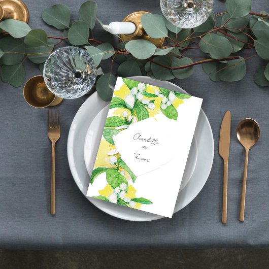 Blume Wasserfarben Karte