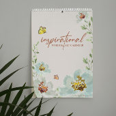 Blume Wasserfarben Kunst Inspiration Wörter Künstl Kalender