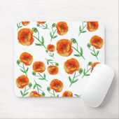 Blume Wasserfarben Mousepad (Mit Mouse)