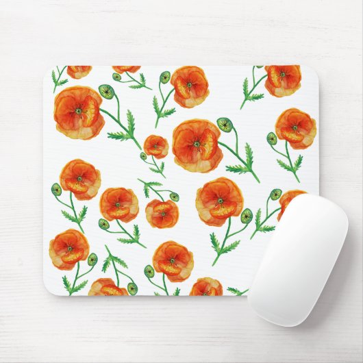 Blume Wasserfarben Mousepad (Mit Mouse)