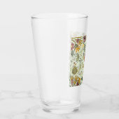 Blume Wasserfarbene Bienen Elegante Moderne Glas (Rechts)