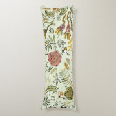 Blume Wasserfarbene Bienen Elegante Moderne Seitenschläferkissen (Vorderseite Vertikal)