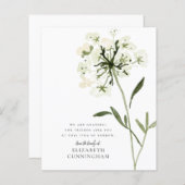 Blume Wasserfarbener Gedächtnisbereich (Vorne/Hinten)