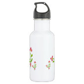 Blume Wasserflasche (Rückseite)