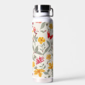 Blume Wasserflasche (22 oz) Trinkflasche (Rückseite)