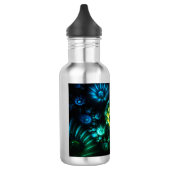 Blume Wasserflasche Edelstahlflasche (Links)