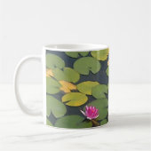 Blume Wasserlilie Kaffeetasse (Links)