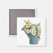 Blume Watering Can Magnet (Vorderseite/Rückseite)