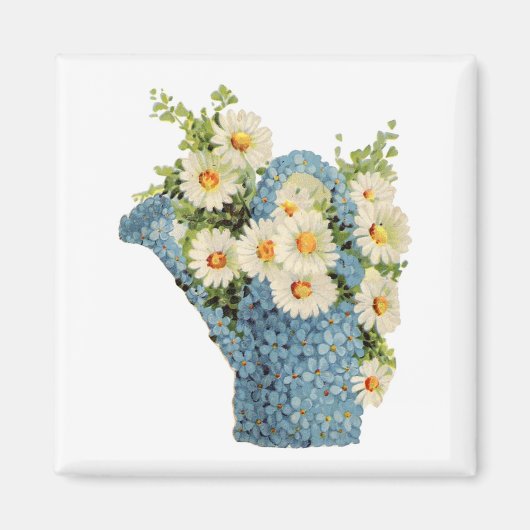Blume Watering Can Magnet (Vorne)