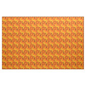 Blume & Waves-Muster der 1960er Jahre Stoff (Yard (91,4 cm))