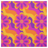 Blume & Waves-Muster der 1960er Jahre Stoff (Muster)