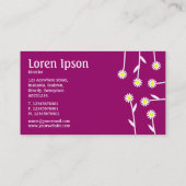 Blume - Wein 990066 Visitenkarte (Rückseite)