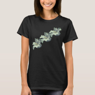 Blume Weiße Hibisken T-Shirt