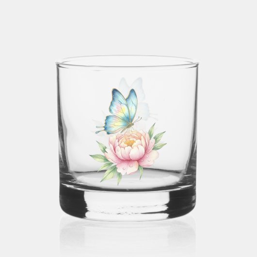 Blume Whiskyglas (Vorderseite)