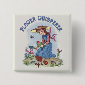 Blume Whisperer Button (Vorderseite)
