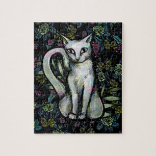 Blume White cat Blume Puzzle