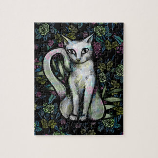 Blume White cat Blume Puzzle