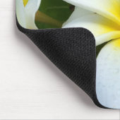 Blume White Hawaii Plumeria Mousepad (Ecke)