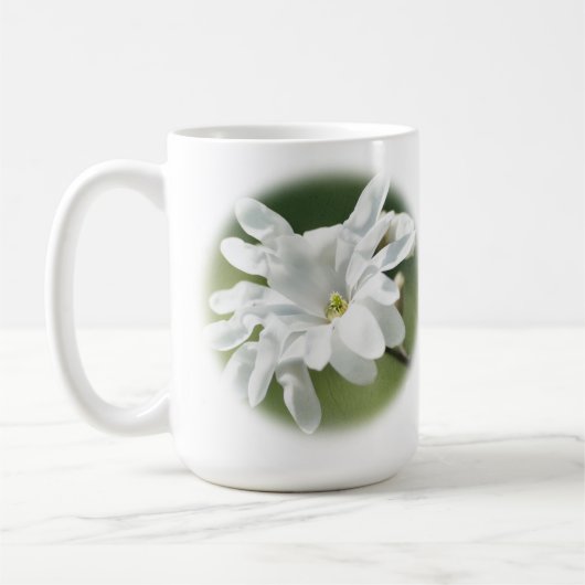 Blume White Magnolia Kaffeetasse (Links)
