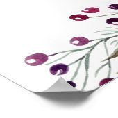 Blume-Wiedersehen-Memorial Bis zu 70 Namen Poster (Ecke)