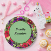 Blume Wiedersehen Pappteller (Party)