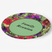 Blume Wiedersehen Pappteller (Schrägansicht)