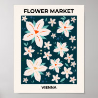 Blume Wiener Navy Blauer Creme