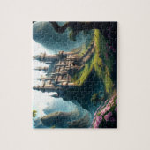 Blume Wiese Castle Jigsaw Puzzle (Vertikal)