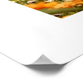 Blume - Wiese Poster (Ecke)