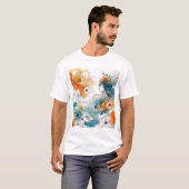 Blume Wiese T - Shirt (Vorne ganz)