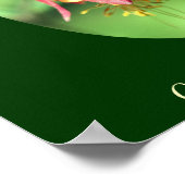 Blume "Wild Columbine" hinzufügen Poster (Ecke)